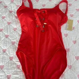 Michael Kors orange Swimsuit